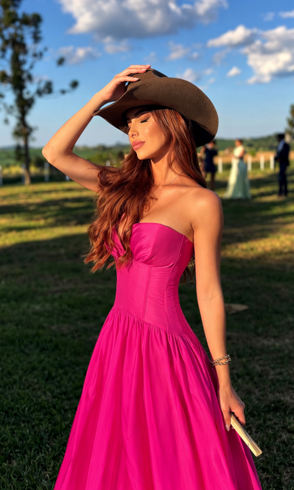 Vestido Tomara Que Caia Alfaiataria